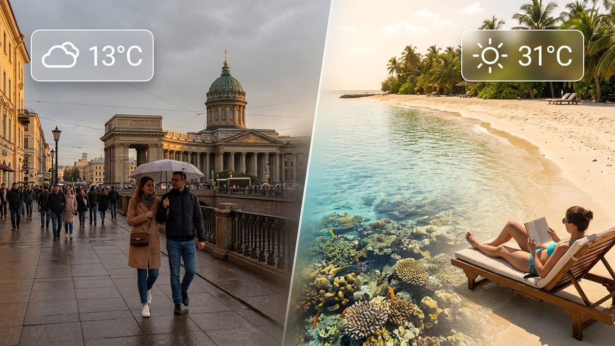 Туры из Санкт-Петербург — Maldives