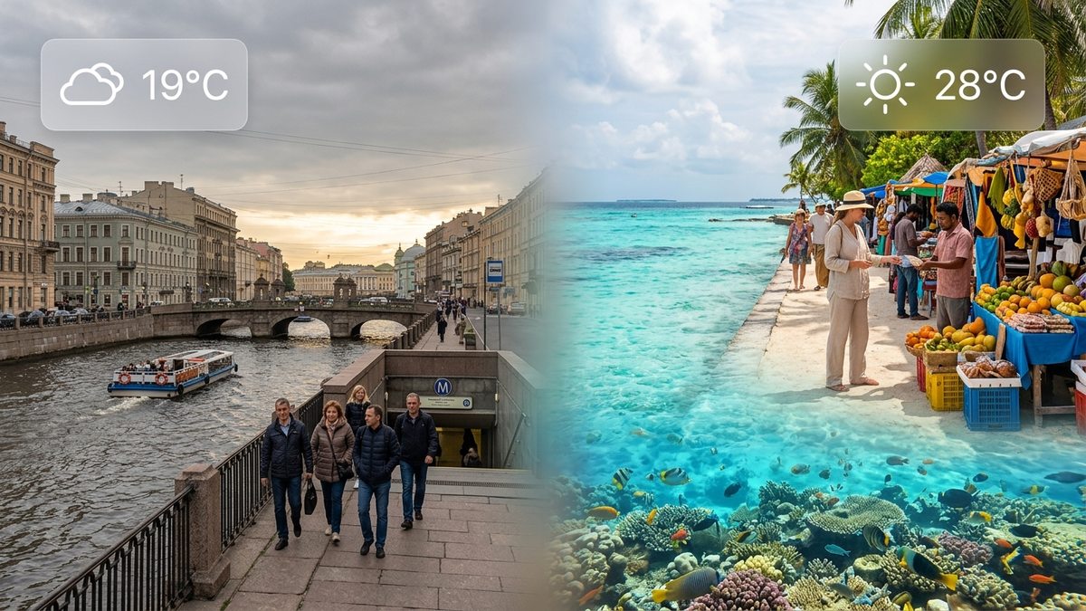 Туры из Санкт-Петербург — Maldives